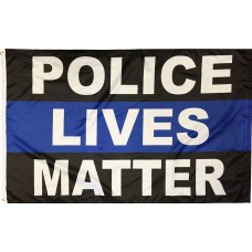 Police Lives Matter 3'x5' Flag